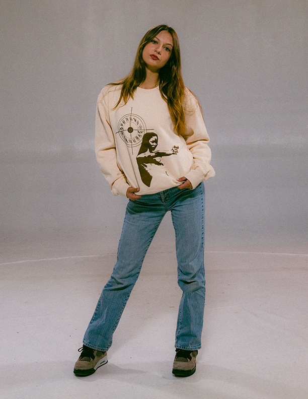 Ivory Pearl Naomi Silhouette Crewneck