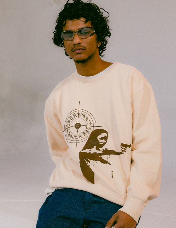 Ivory Pearl Naomi Silhouette Crewneck
