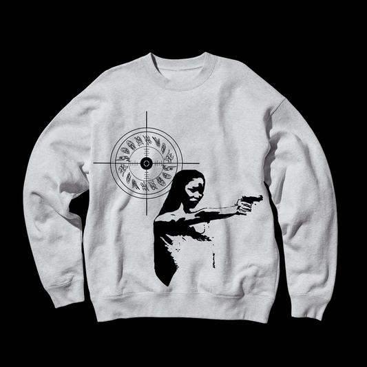 Grey Naomi Silhouette Crewneck